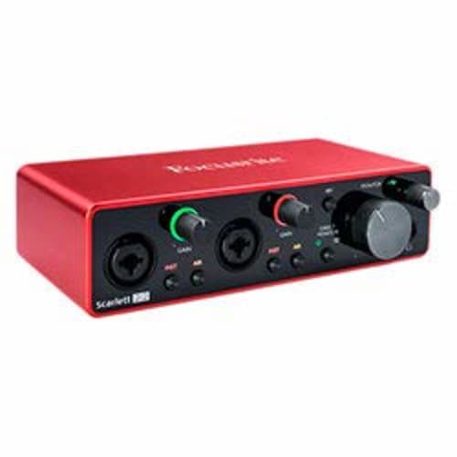 Focusrite Scarlett 2i2 (3rd Gen) 2-in/2-out 24-bit/192kHz Audio Interface