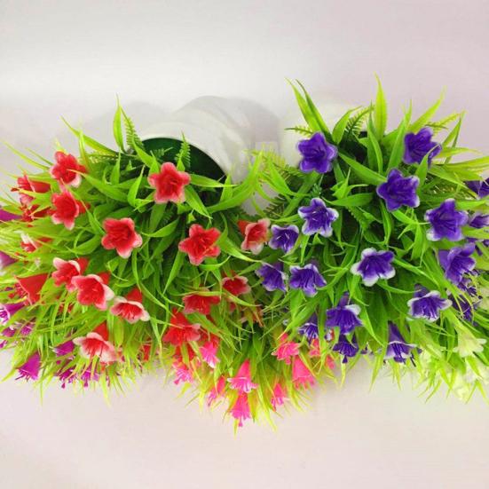 

1шт искусственный цветок листья горшок бонсай гостиная сад стол мебель декор