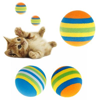 10 piezas Pelotas para Lanzar para Mascotas Juguete Pelotas de EVA No Tóxicas Juguetes Interactivos para Mascotas Perros Hogar para Jugar Entrenamiento al Aire Libre