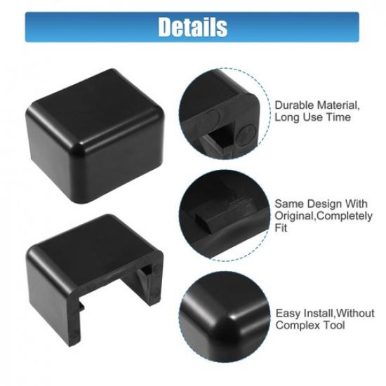 Haubenstoßstange Buchse Haubenstoßstange Kanal Schieber ZWEI für Peterbilt 365