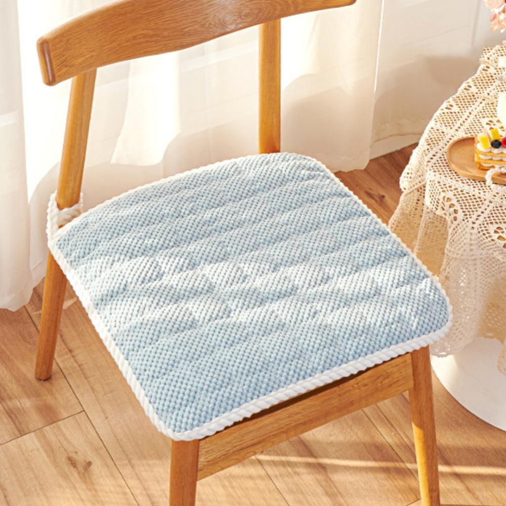 40cm Office Chair Pad Winter Thick Car Seat Pad Soft Dining Chair Cushion