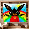 Animal Friends Puzzle Large Wall Tapestry,Ideal for Office Backdrops, Holiday Gifts, Home Decor (Living Room, Bedroom, Dorm, Parties), and Outdoor Cel