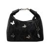 Retro Chinese Style Handbag Zipper Butterfly Crossbody Bag Portable Hanfu Shoulder Bag  Women