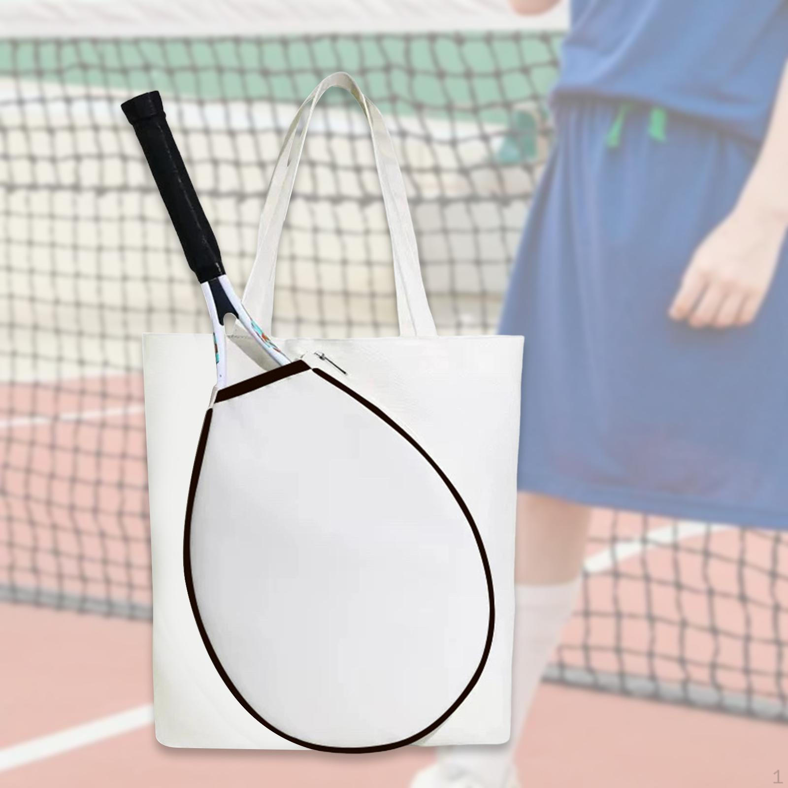 

Холщовый держатель для теннисной ракетки для активного отдыха и использования в спортзале Black Border