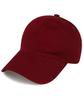 Chaebteo Casual Washing Ball Cap - Burgundy