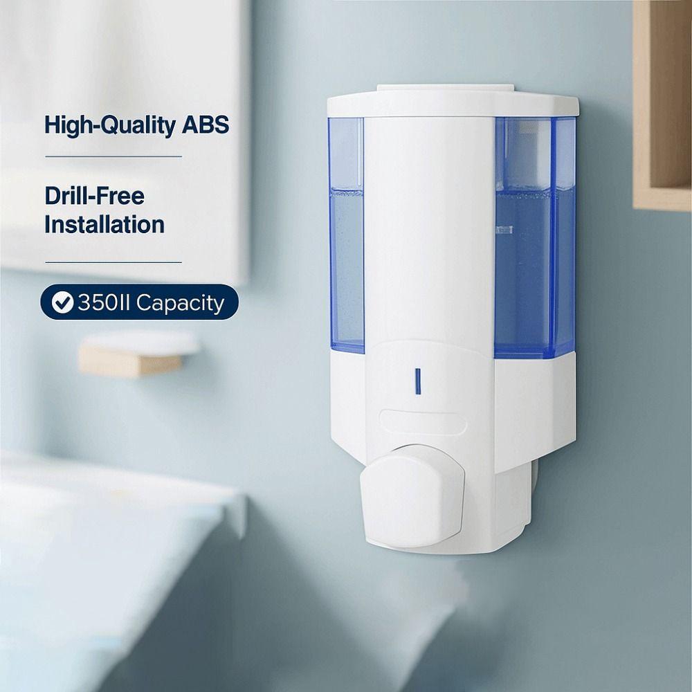 Large Capacity Lotion Soap Container Manual Press Liquid Soap Dispenser  Kitchen