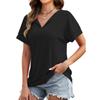Women's Fashion Casual V-Neck T-Shirt Top