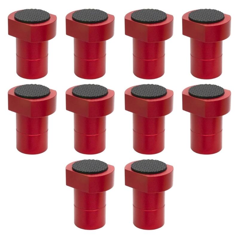 

10Pcs Aluminum Workbench Positioning Clamps Fast Tool Woodworking Table Limit Block for Woodworking Projects