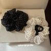 Elegant Large Polka Dot Claw Clip, Cloud-Shaped Hair Claw With Bow For Half-Up Hairstyles, Premium Back Hair Clip