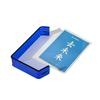 Acrylic L-Shaped Double-Sided Transparent Photo Frame, No-Punch, Thickened Dopamine Colors