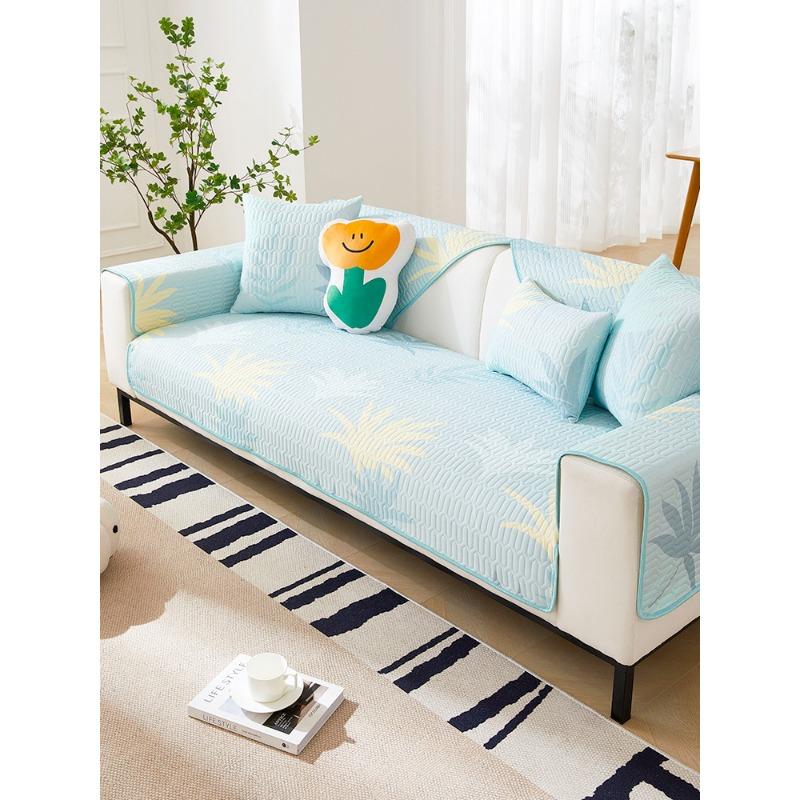 Pernă de canapea de vară Latex Antiderapant Perne pentru șezutul canapelei Universal pentru patru sezoane Upgrade Avansat Latex Senzație de răcoare