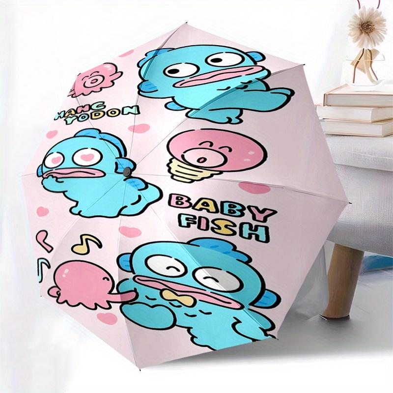 Hang Yodon,Baby Fish Automatic Umbrella-Foldable, Durable 8-Bone Design, Compact and Stylish, Great for Camping, Halloween, Christmas, Mothe