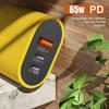3-Port QC3.0 Fast Wall Charger Safe USB A Adapter Plug with SmartIC for Home Office Travel, Hotel Dorm Bedroom Apartment Use