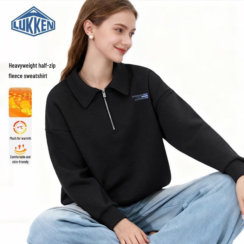 

LUKKEN Women s Polo Half-Zip Sweatshirt 2XL