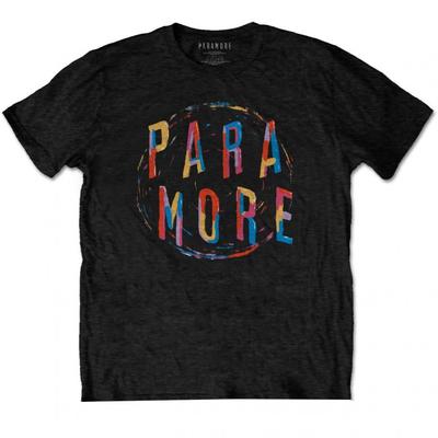 Paramore Unisex Adult Spiral Cotton T-Shirt