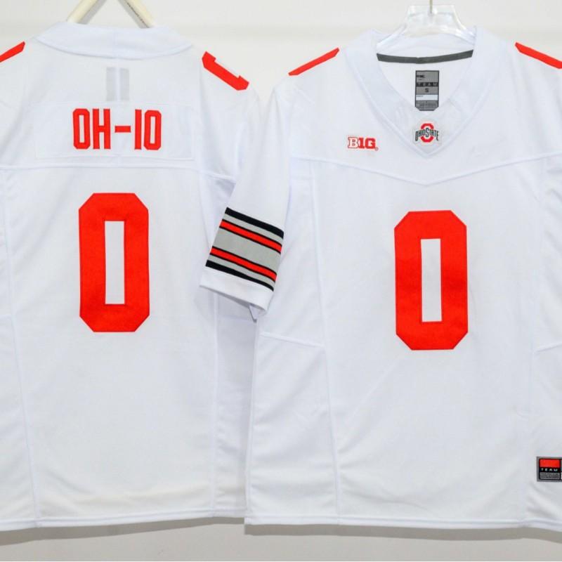 Ohio State Buckeyes NCAA Football Jersey 2026 College Team Uniform Embroidered Third Generation Retro Modern Styles