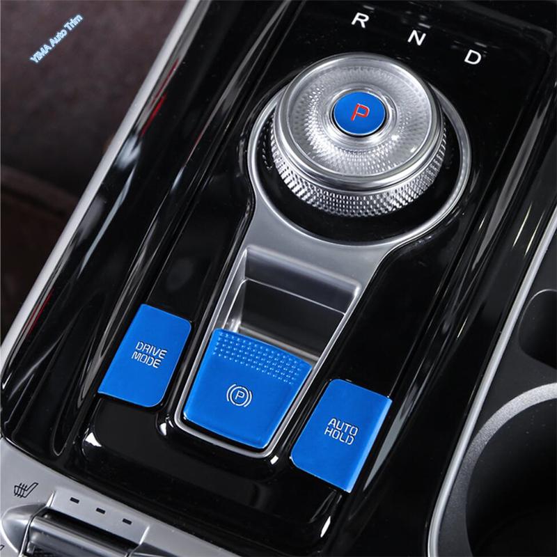 Interior Button Decoration Sequin Cover Sticker Trim Garnish Molding For Kia Carnival KA4 - 2024 Modification Accessories