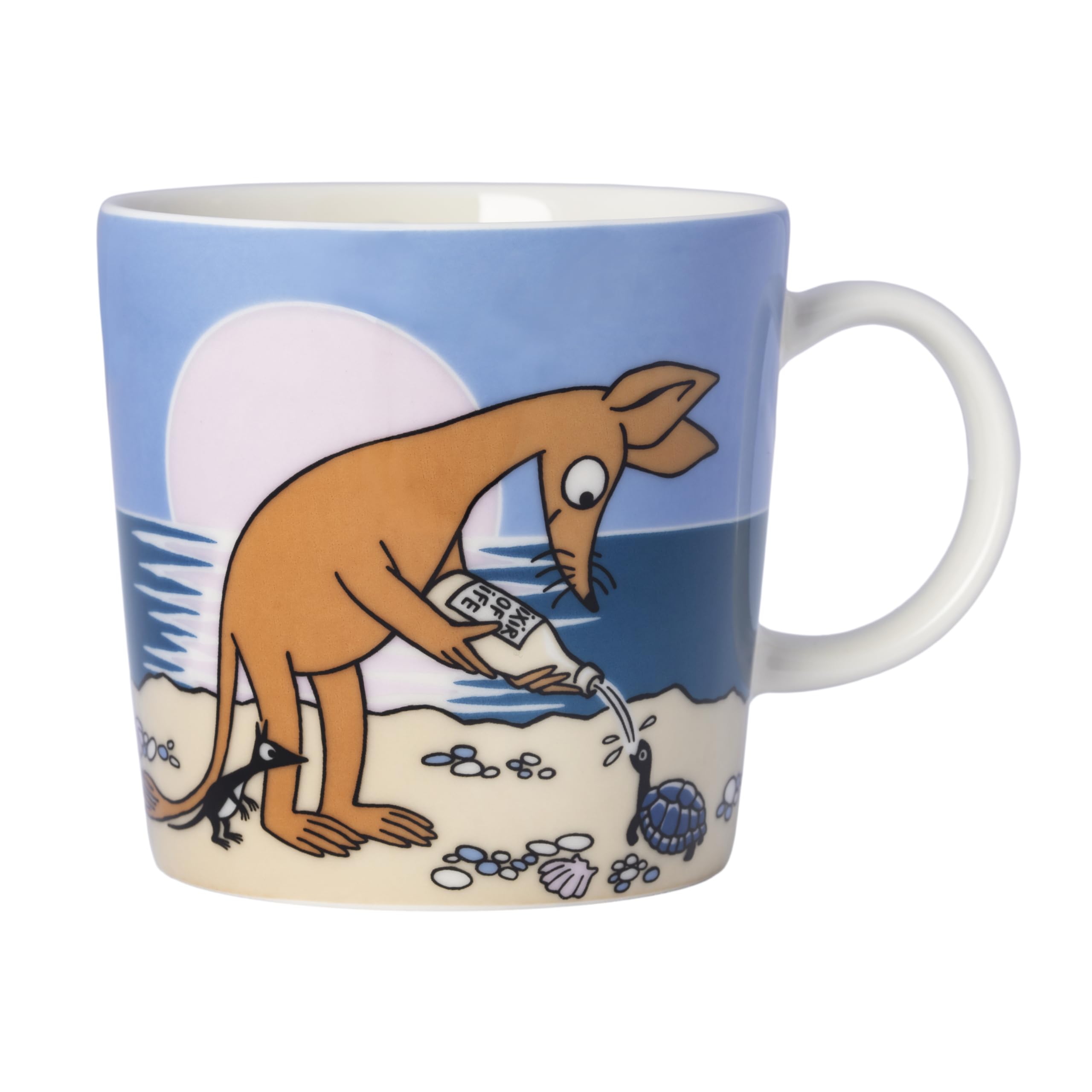 

[Официально импортировано] Классическая кружка Муми-тролль от Arabia, 0,3 л, Снифф, Синяя