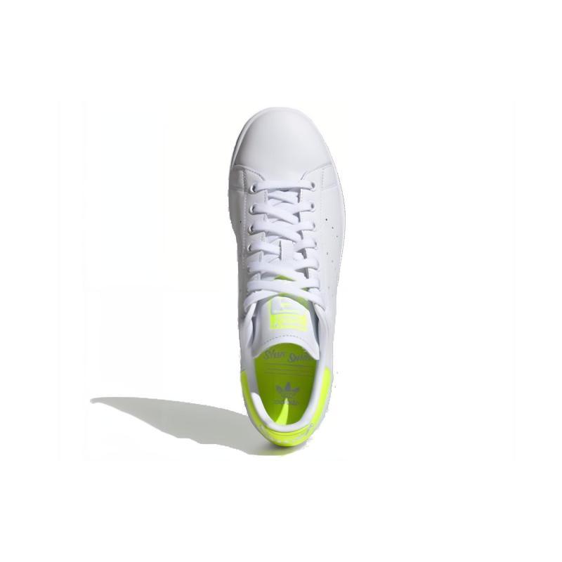 Adidas Stan Smith White Neon Yellow Sneakers EE5820