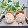 Chinese Burger Cute Meat Sandwich Bun Patty Doll Shaanxi Anwen Creative Bun Pendant Plush Doll Souvenir Couple Pendant Gift