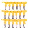 1PC 2/3/4/5/6 Series Airless Spray Gun Tip Nozzle Yellow for Wagner Paint Sprayer Powder Coating Airbrush Nozzle Repair Tool