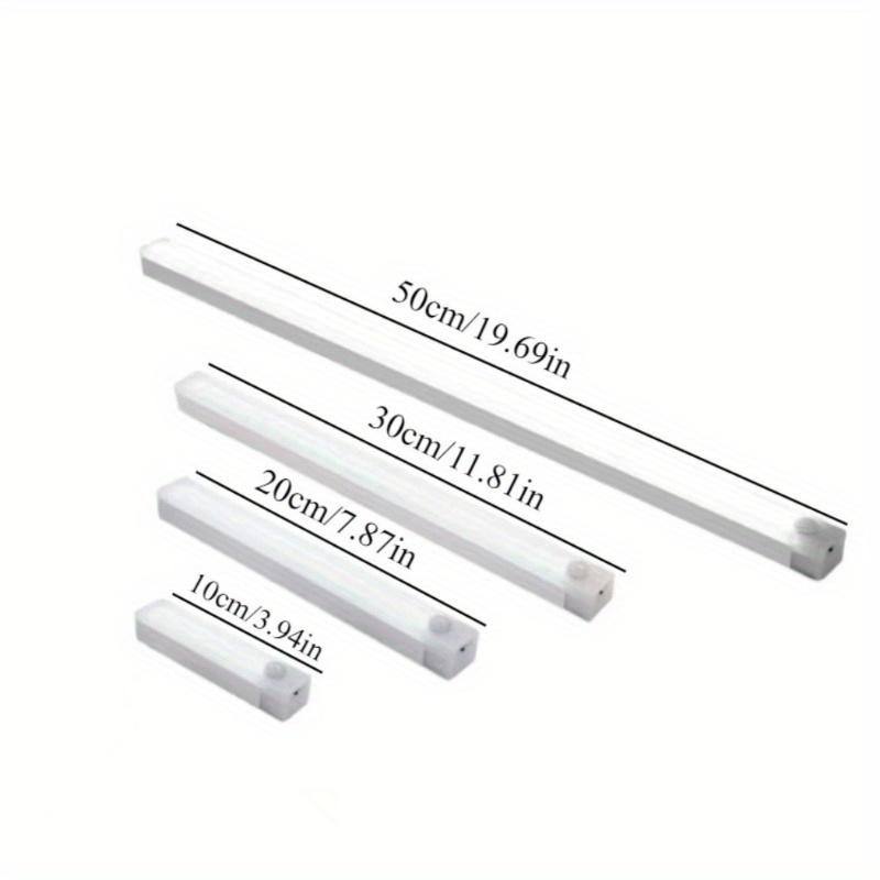 4 Multi Size Magnetic LED Motion Sensor Lights, Rechargeable Cabinet Lights,used for Bedrooms,kitchens,corridors,stairs,wardrobes,garages,bathrooms