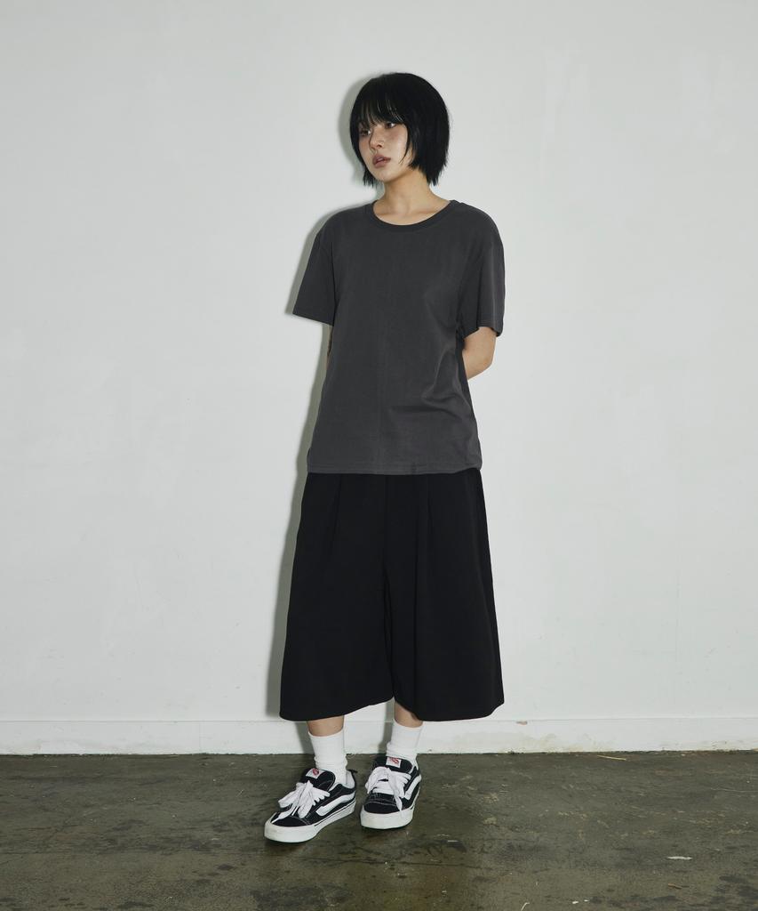SCALLYWAG Pull Up Bermuda Sweat Shorts [Black]