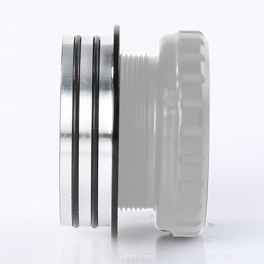 2pcs 42mm Aluminum Alloy Bike Bottom Bracket Conversion Adapter Bottom Bracket Conversion Seats Bike Accessories Enduring