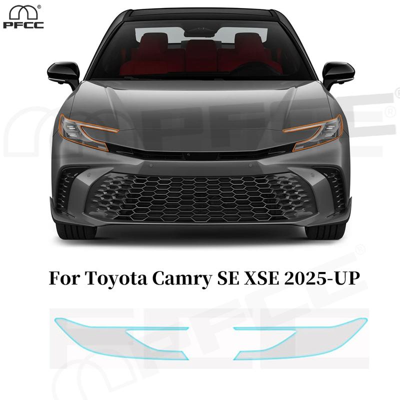 For Toyota Camry 2025 2026 Headlight Rearview B Pillars Anti-scratch TPU Protection Film Pre-cut PPF Clear Bra Resistant Cover