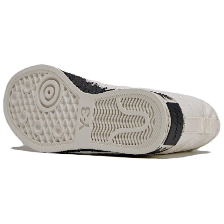 Adidas Y-3 Nizza High Talc Black Unisex Sneakers Cream JQ2458