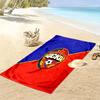 CSKA Moscow Logo Print Beach Towel, Large Soft Quick Dry Towel for Beach Camping Swimming