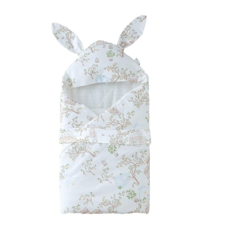 Newborn Mulberry Silk-Cotton Swaddle Blanket