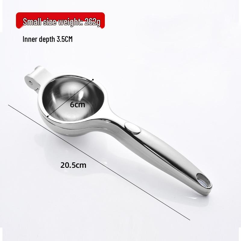 

Lemon & Orange Metal Manual Juicer - Freshly Squeezed Fruit Press