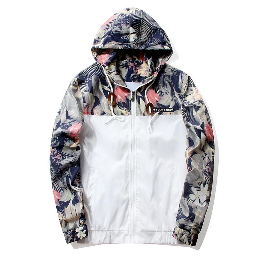 men floral bomber jacket