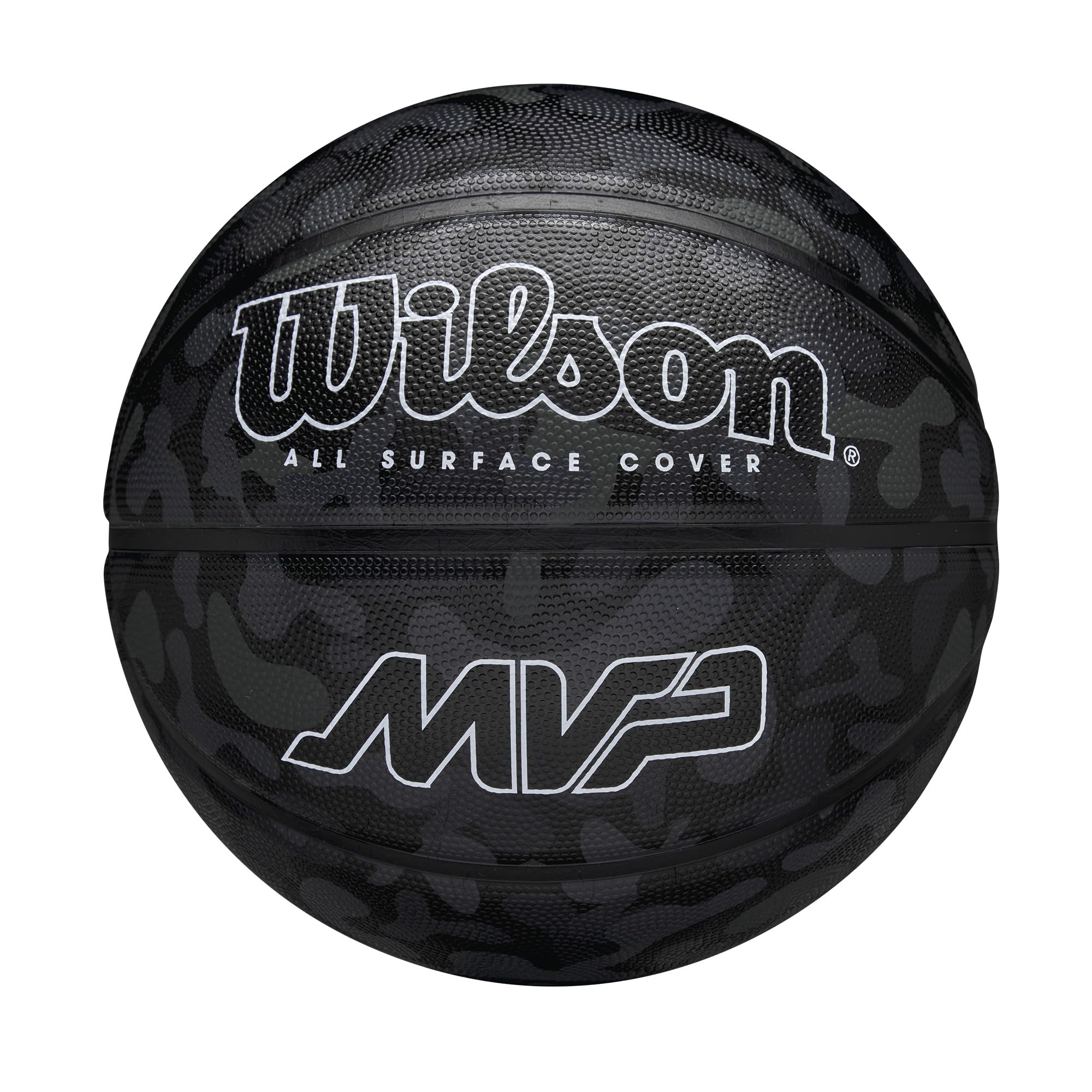 Wilson MVP Camo Size Black Basketball, 7, (WZ3018701XB7) чёрный