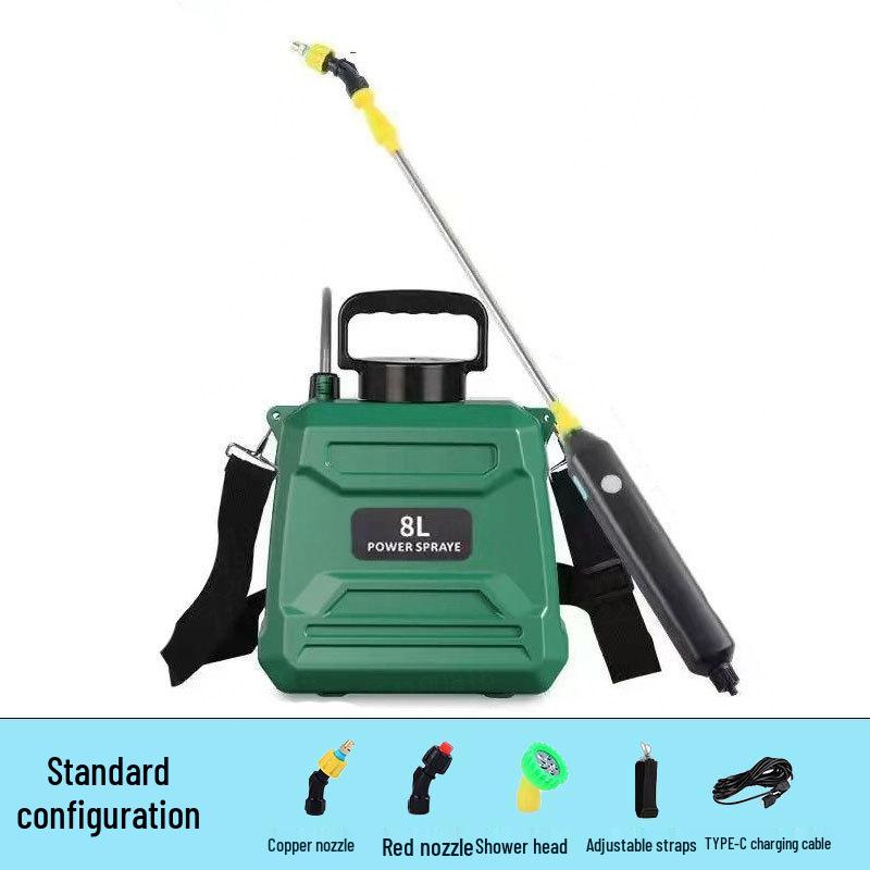 Electric Agricultural Watering and Pesticide Sprayer for Home and Garden Use