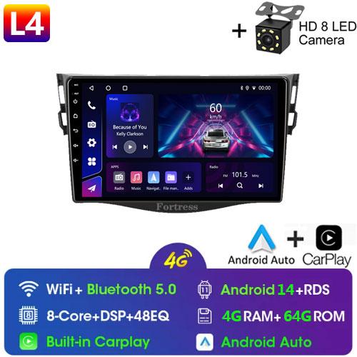 4G Octa Core Android Autoradio for Toyota RAV4 Rav 4 2006-2012 multimedia player Car radio GPS Stereo Auto Carplay 7862 HeadUnit