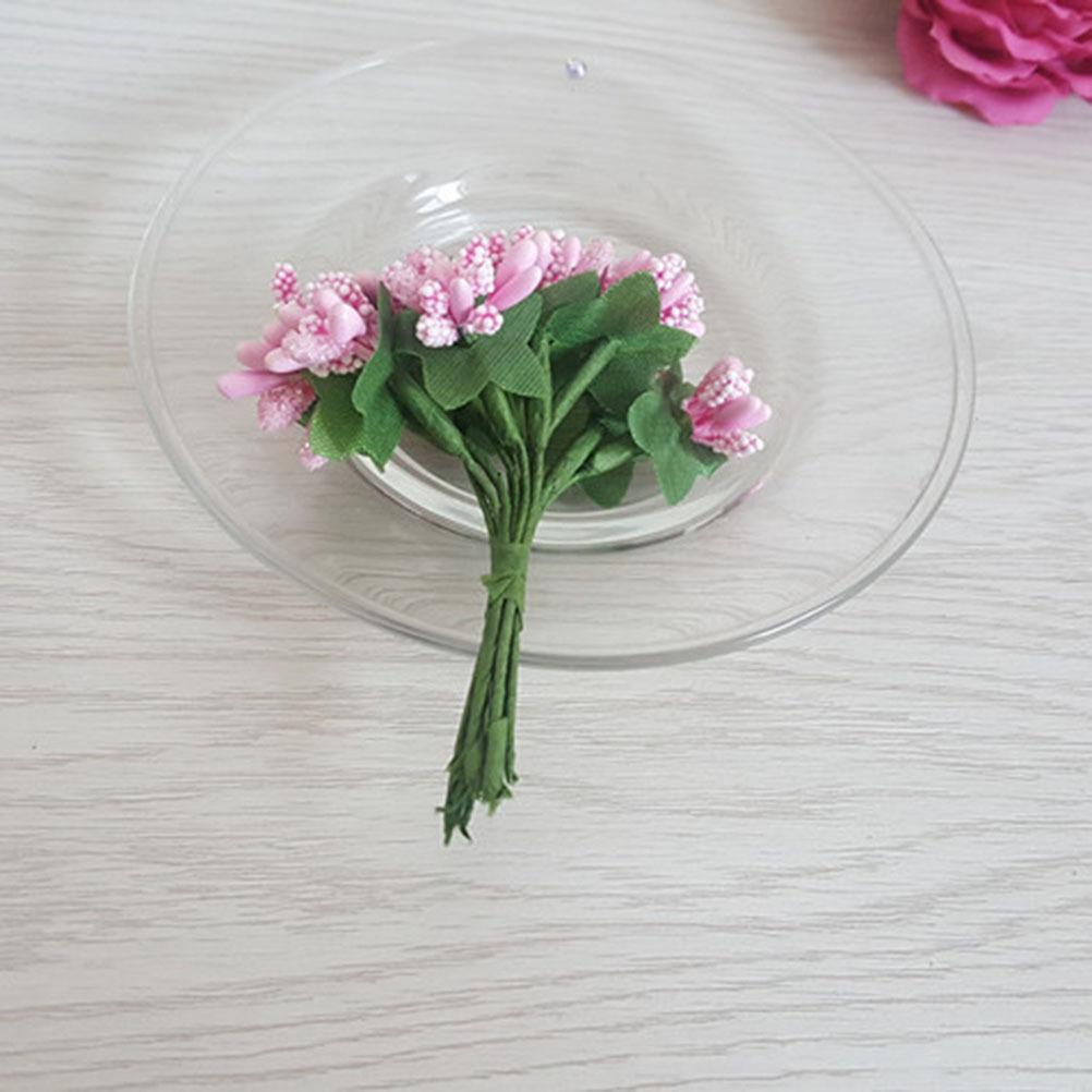 12 Pièces Baies Artificielles Mini Baies à Pépins Artificielles Violettes Décor Réaliste pour Mariage Fête Guirlande DIY Scrapbooking