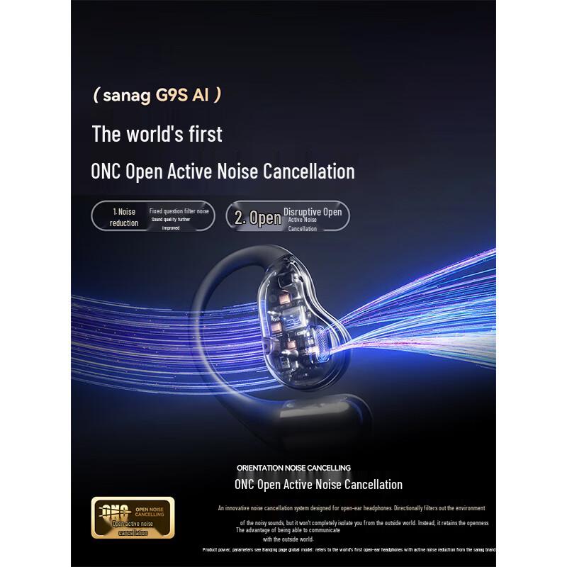 SANAG G9S Open-Ear Bluetooth Sports Headphones