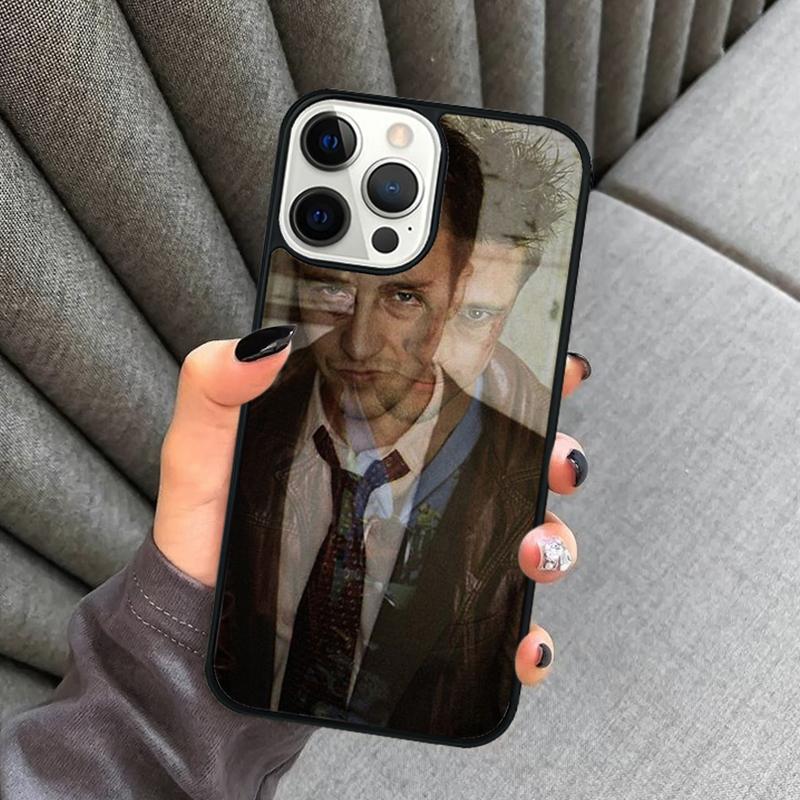 

Movie fight club Pattern Phone Case For iPhone 17 Air 16 16e 15 13 14 Pro Max 11 12 Plus 2022 MAX Shell Cover coque iPhone 17pro