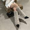 French Celebrity Hair Boots Children Autumn and Winter New Pointed Thin Heel High Heel Women's High Boots