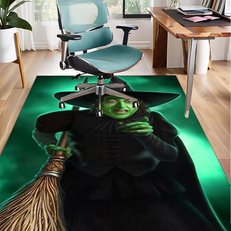 Wonderful Wizard Adventure Office Rug Chair Mat, Game Carpet, Suitable for Front Door, Bedroom, Living Room, Desk, Holiday Gift