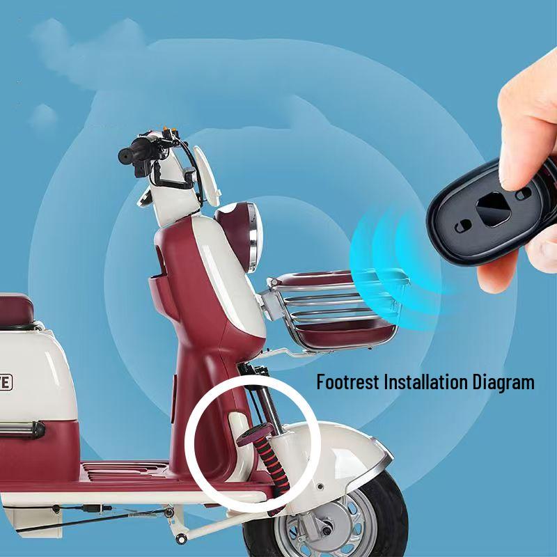 Universal Anti-Slip Foot Brake Pedal Cover for Electric Tricycles