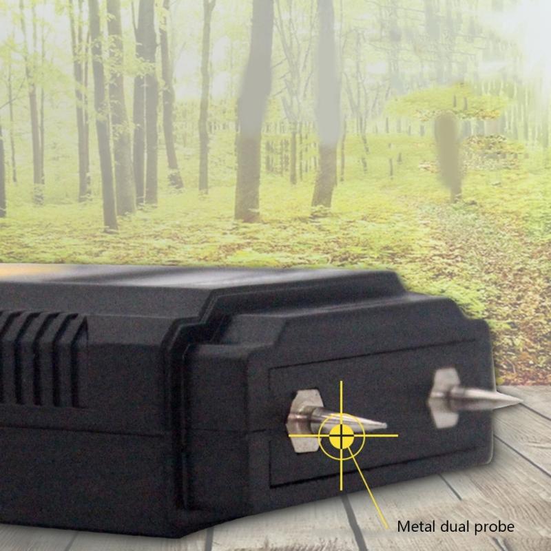 Portable Miniature Digital Hygrometer For Wood And Building Material Moisture Detection With Automatic Shutdown Feature