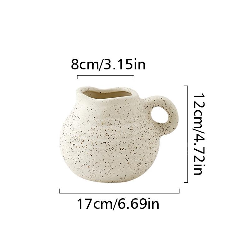 

Подарок ручной работы Отель Флористика Ваза для гостиной Уникальные керамические настольные украшения Цветочная композиция Декоративные украшения для дома