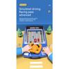 Adventure Racing Game Machine Puzzle Toy Focus On Training Simulated Car Steering Wheel Speed Adjustment Simulated Sound Effects Challenge