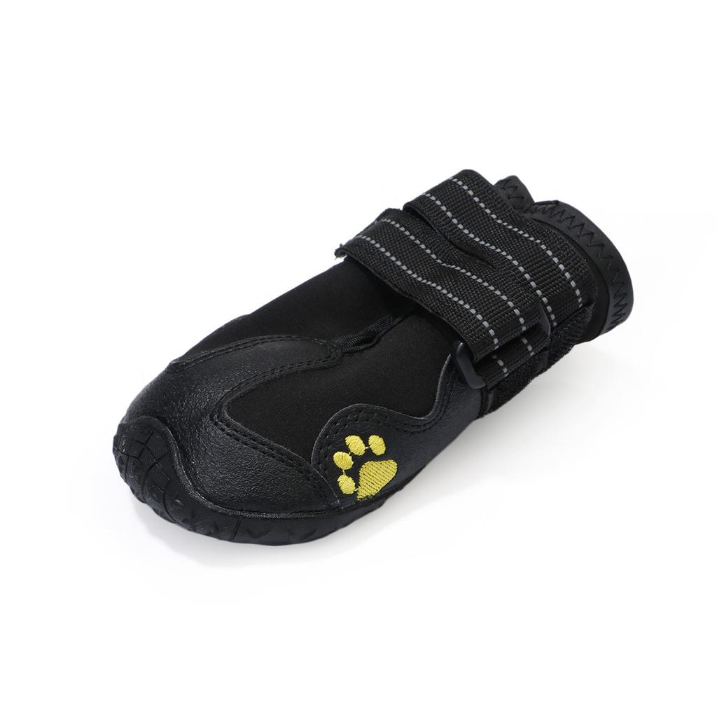 Dog Boots -Proof Dog Booties With Reflective Rugged Sole 4PC