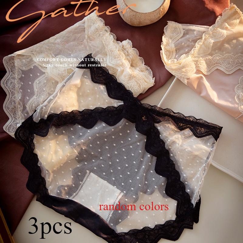 

3 шт. 5 шт./комплект женские трусики сетчатые сексуальные трусы нижнее белье женское нижнее белье L