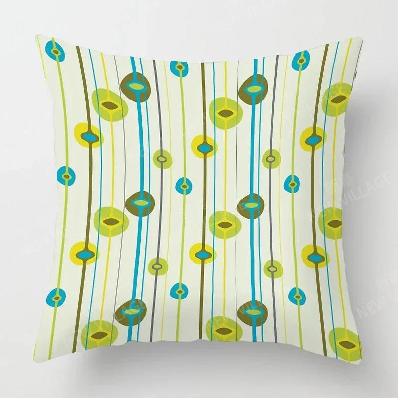 Nordic Fall Home Decor Autumn Throw Pillow Case Sofa Cushion Cover Modern