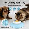 Lick Toys For Dogs Feeder Slow Puzzle Toy Pet Stimulation Licking Plate Non-Slip Food Bowl Pet Toys Cat Feeding Crate